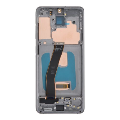 Small Display Size Screen Replacement With Frame for Samsung Galaxy S20/S20 5G G980F European Version OLED Gray HQ