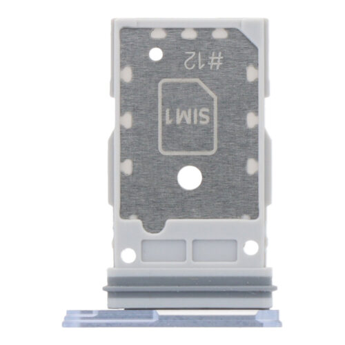 SIM Card Tray for Samsung Galaxy S24/S24+ Dual Card Version Blue Premium