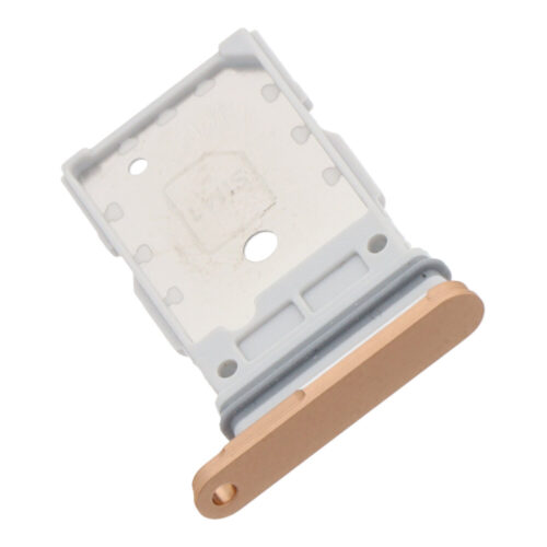 SIM Card Tray for Samsung Galaxy S24/S24+ Dual Card Version Orange Premium