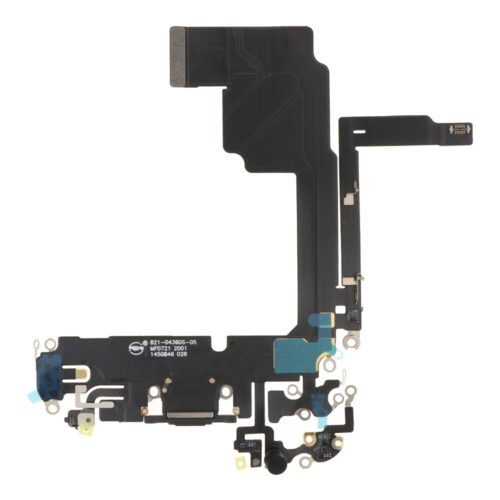 Charging Port Flex Cable for iPhone 15 Pro Black Titanium OEM