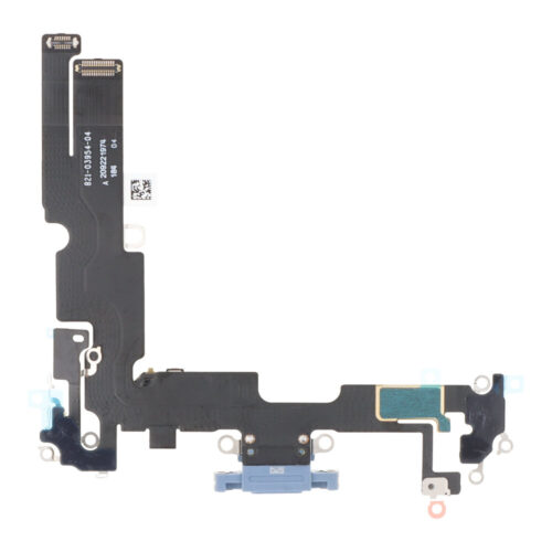 Charging Port Flex Cable for iPhone 14 Plus Blue Premium