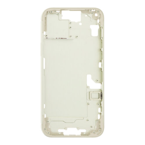 Middle Frame with Side Buttons + SIM Card Tray for iPhone 15 Plus A3094 European Version Yellow OEM