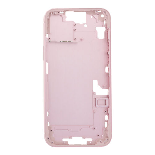 Middle Frame with Side Buttons + SIM Card Tray for iPhone 15 Plus A3094 European Version Pink OEM