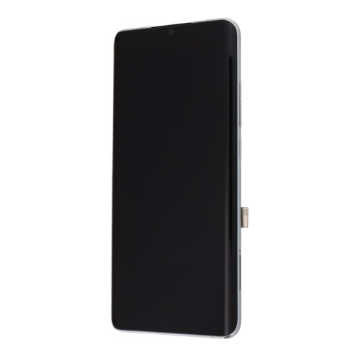 Screen Replacement With Frame for Xiaomi Mi Note 10/Note 10 Pro/Note 10 Lite OLED Silver HQ