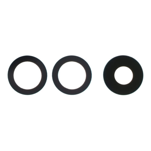 Back Camera Lens for Samsung Galaxy S24 Black Premium 3pcs in one set