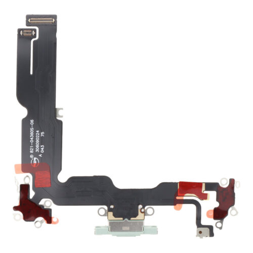 Charging Port Flex Cable for iPhone 15 Plus Green HQ