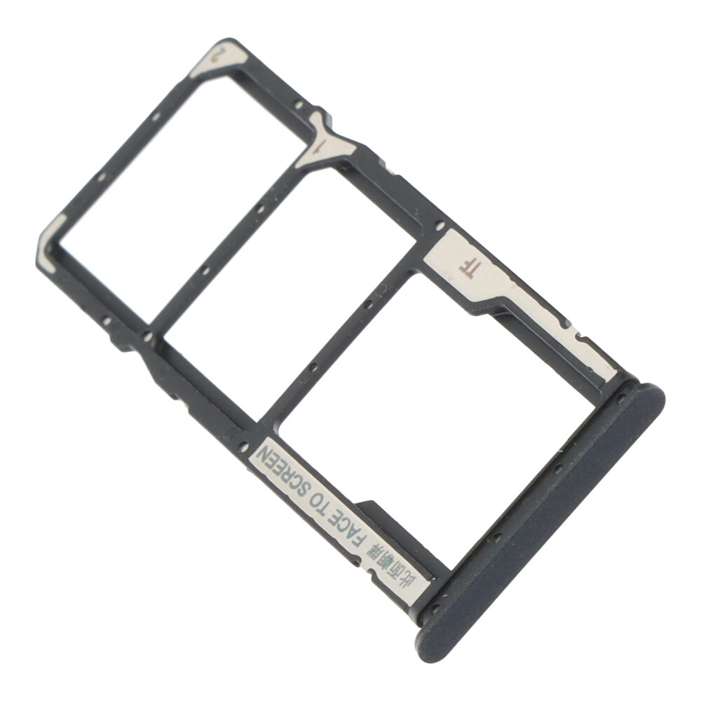 SIM Card Tray for Xiaomi Redmi 10 5G Dual Card Version Black Premium