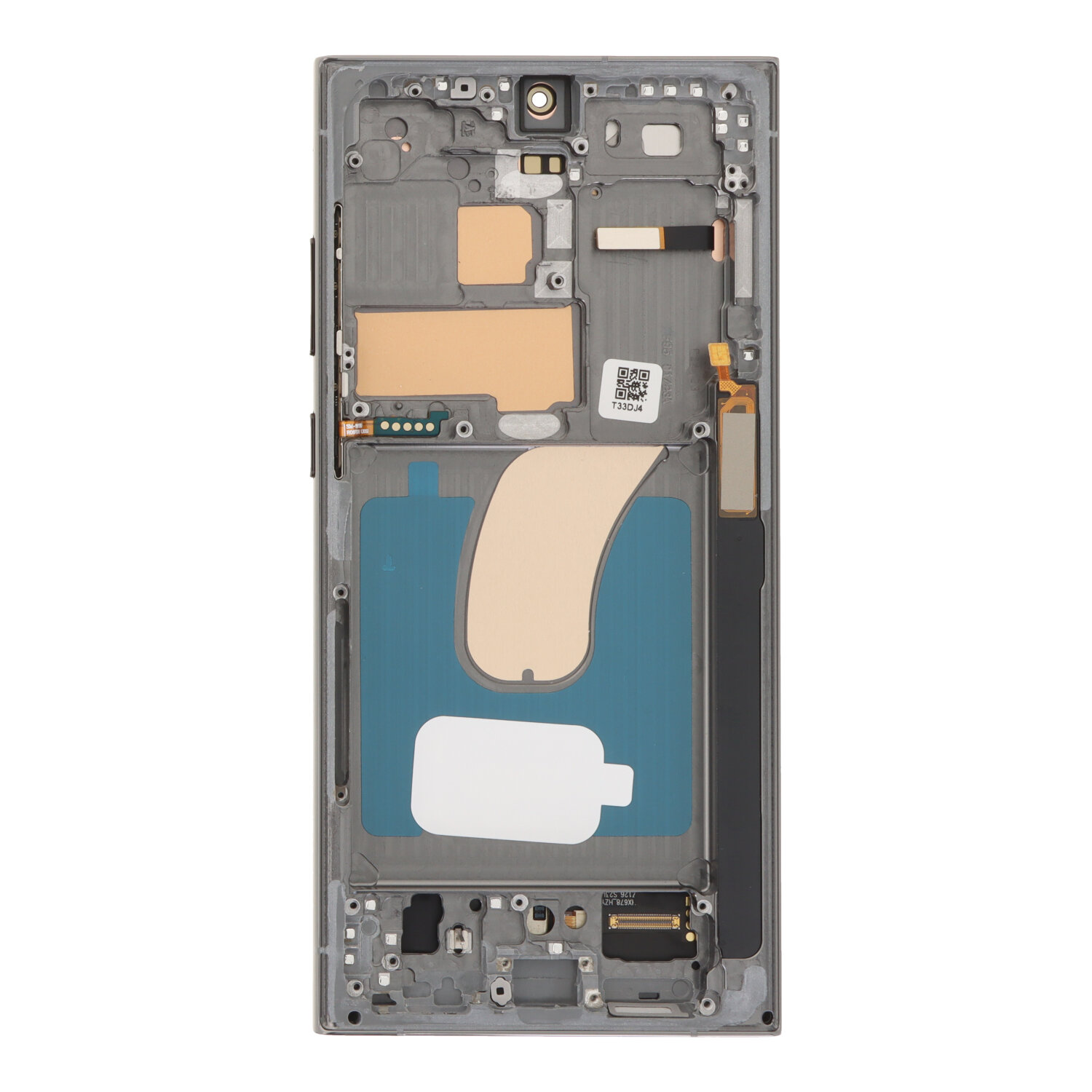 Screen Replacement With Frame for Samsung Galaxy S23 Ultra S918B European Version OLED Green HQ