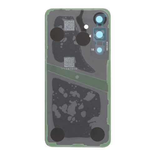 Battery Door + Battery Door Adhesive + Back Camera Lens and Bezel for Samsung Galaxy S24 Onyx Black Premium