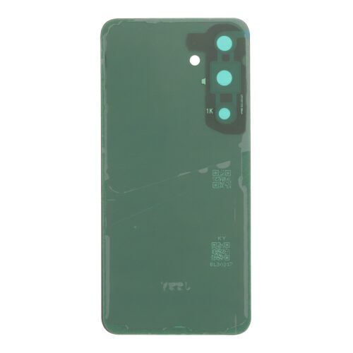 Battery Door + Battery Door Adhesive + Back Camera Lens and Bezel for Samsung Galaxy S24 Sandstone Orange Premium