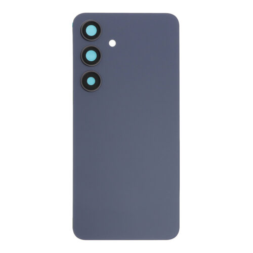 Battery Door + Battery Door Adhesive + Back Camera Lens and Bezel for Samsung Galaxy S24 Cobalt Violet Premium