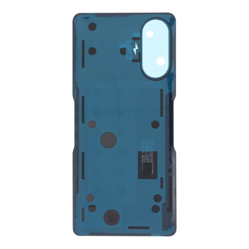 Battery Door with Adhesive for Xiaomi Redmi K40 Gaming Silver Premium