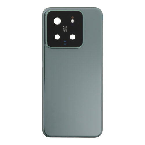 Battery Door + Battery Door Adhesive + Back Camera Lens and Bezel for Xiaomi 14 Green with CE Premium