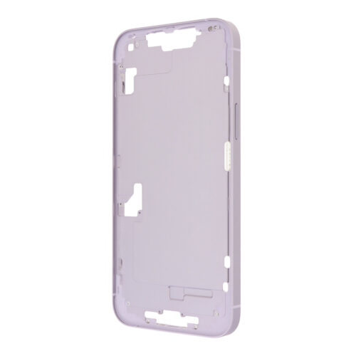 Middle Frame with Side Buttons + SIM Card Tray for iPhone 14 Plus A2886 European Version Purple HQ