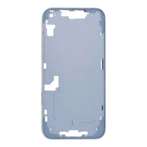 Middle Frame with Side Buttons + SIM Card Tray for iPhone 14 Plus A2886 European Version Blue HQ