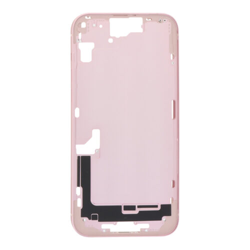 Middle Frame with Side Buttons + SIM Card Tray for iPhone 15 Plus A3094 European Version Pink HQ