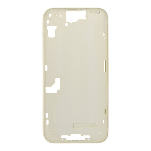 Middle Frame with Side Buttons + SIM Card Tray for iPhone 15 Plus A3094 European Version Yellow HQ