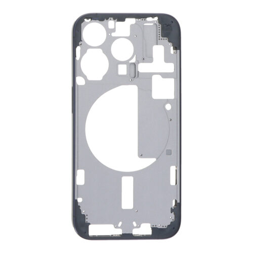 Middle Frame with Side Buttons + SIM Card Tray for iPhone 15 Pro A3102 European Version Blue Titanium HQ