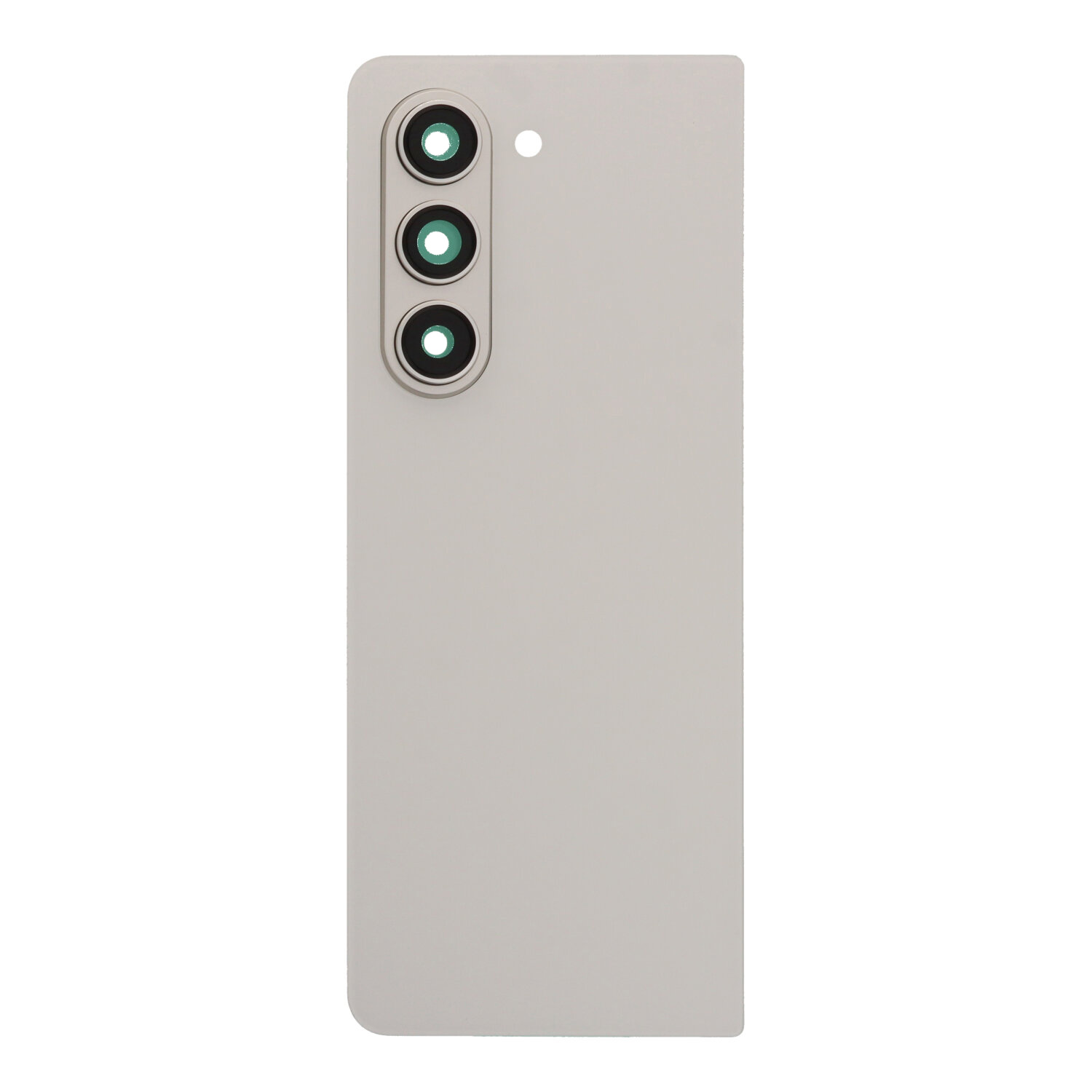 Battery Door + Battery Door Adhesive + Back Camera Lens and Bezel for Samsung Galaxy Z Fold5 F946 Cream HQ