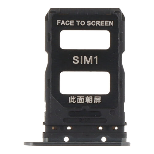 SIM Card Tray for Xiaomi 14 Dual Card Version Black Premium