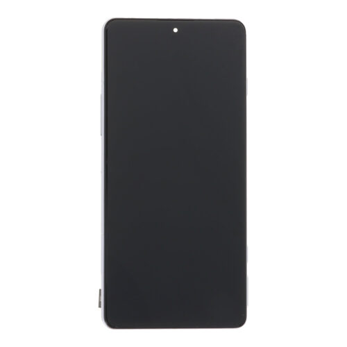 Screen Replacement With Frame for Xiaomi Redmi K40 Gaming Silver OEM