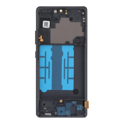 Screen Replacement With Frame for Samsung Galaxy A71 5G UW A716V OLED Black HQ