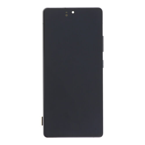 Screen Replacement With Frame for Samsung Galaxy A71 5G UW A716V Black Incell