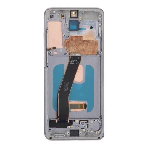 Screen Replacement With Frame for Samsung Galaxy S20/S20 5G G981B European Version OLED Gray HQ
