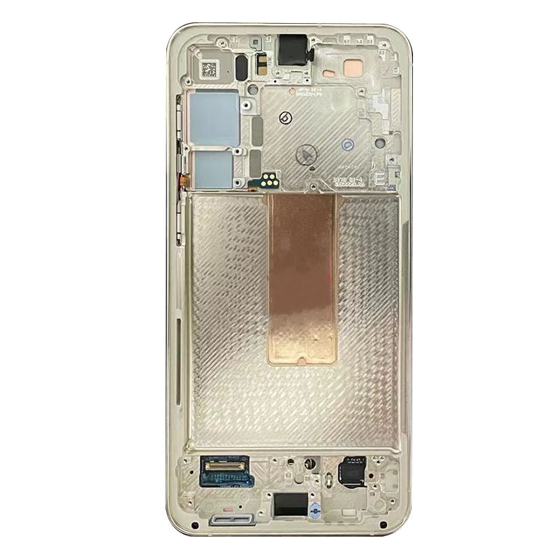 Screen Replacement With Frame for Samsung Galaxy S23+ S916B European Version Silver Refurb