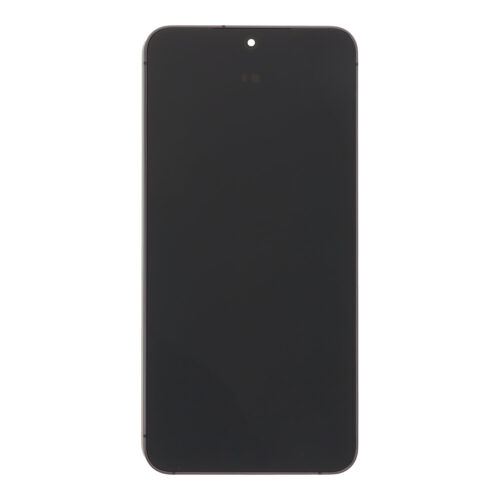 Screen Replacement With Frame for Samsung Galaxy S24 S921B European Version Onyx Black Refurb