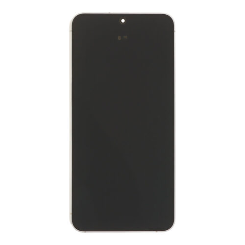 Screen Replacement With Frame for Samsung Galaxy S24 S921B European Version Silver Refurb