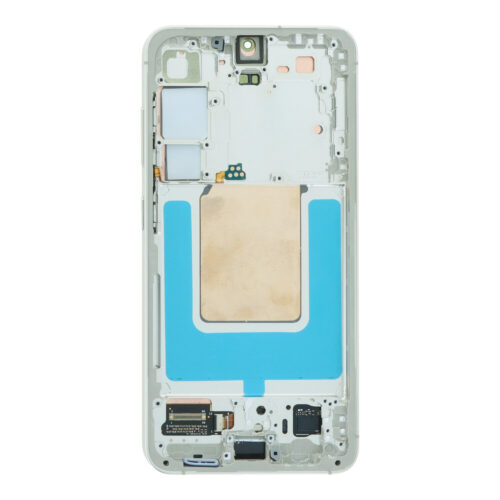 Screen Replacement With Frame for Samsung Galaxy S24 S921B European Version Soft OLED Jade Green HQ