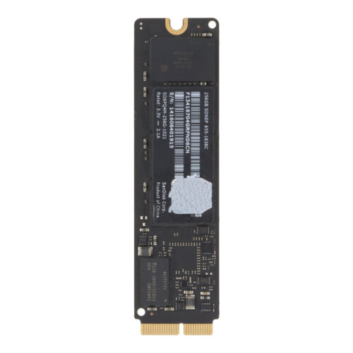 655-1838D Solid State Hard Drive for Macbook Air 11.6" A1465/Macbook Air 13.3" A1466/Macbook Retina Pro 13.3" A1502/MacBook Retina Pro 15.4" A1398 2013-2014 Pulled 256GB