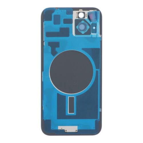 Battery Door + Back Camera Lens and Bezel for iPhone 14 Plus Blue without Logo OEM