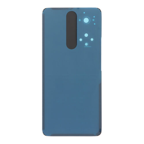 Battery Door + Battery Door Adhesive + Back Camera Lens and Bezel for Huawei Nova 9 Blue without Logo HQ