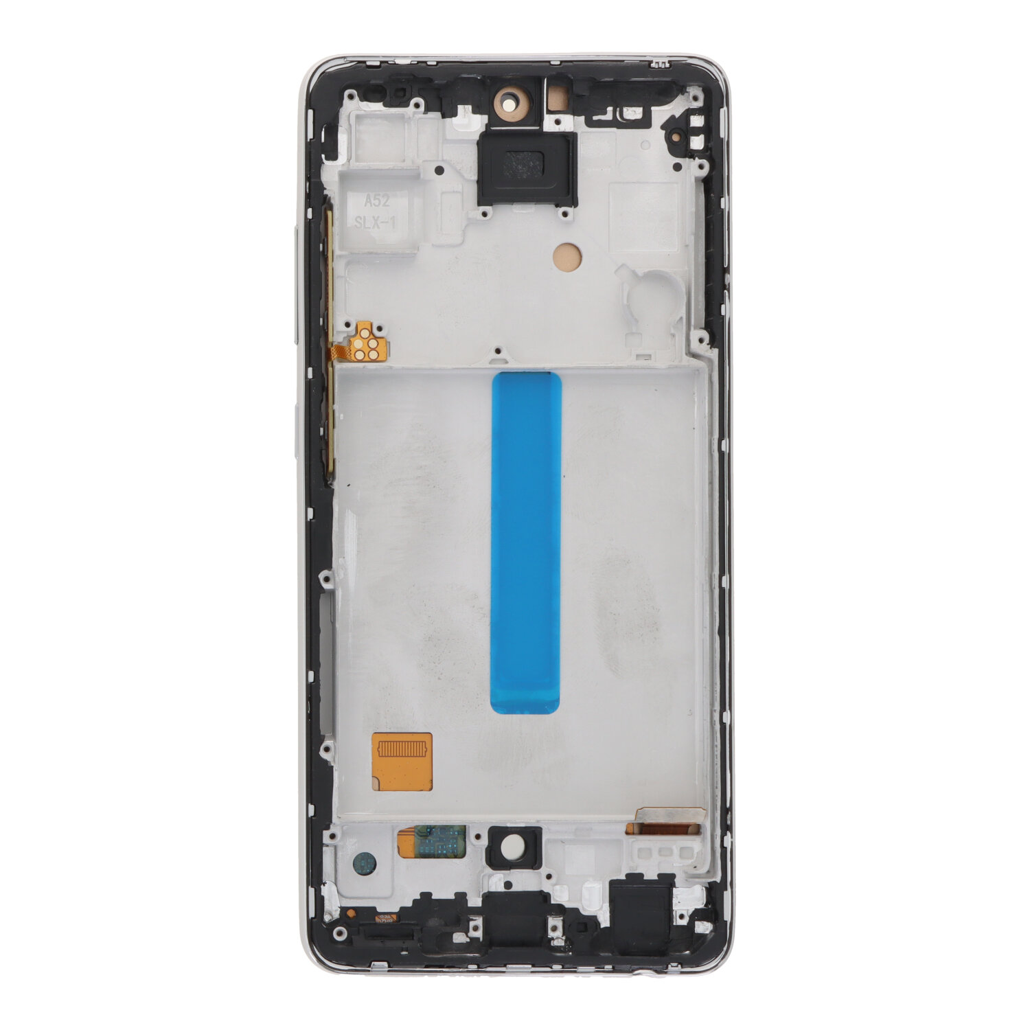 Screen Replacement With Frame for Samsung Galaxy A52/A52 5G/A52s 5G TFT Silver HQ