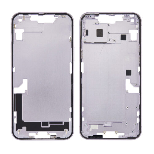 Middle Frame with Side Buttons for iPhone 14 Plus A2632 USA Version Purple HQ