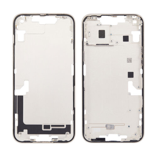 Middle Frame with Side Buttons for iPhone 14 Plus A2632 USA Version Starlight HQ