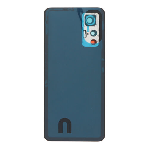 Battery Door + Battery Door Adhesive + Back Camera Lens and Bezel for Xiaomi 12 Lite Black OEM