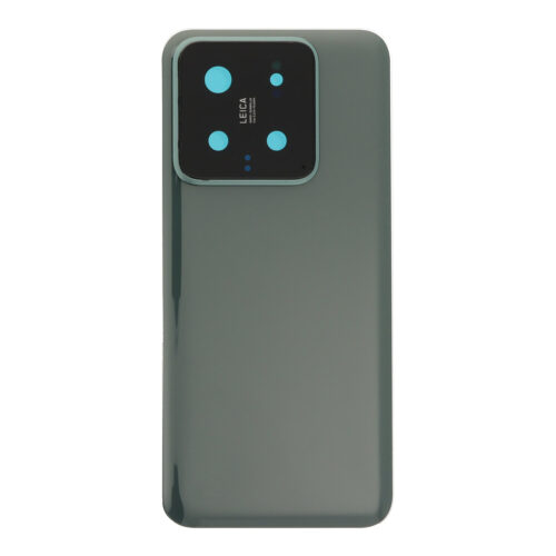 Battery Door + Battery Door Adhesive + Back Camera Lens and Bezel for Xiaomi 14 Green OEM