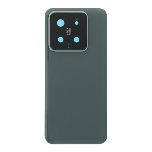 Battery Door + Battery Door Adhesive + Back Camera Lens and Bezel for Xiaomi 14 Green HQ