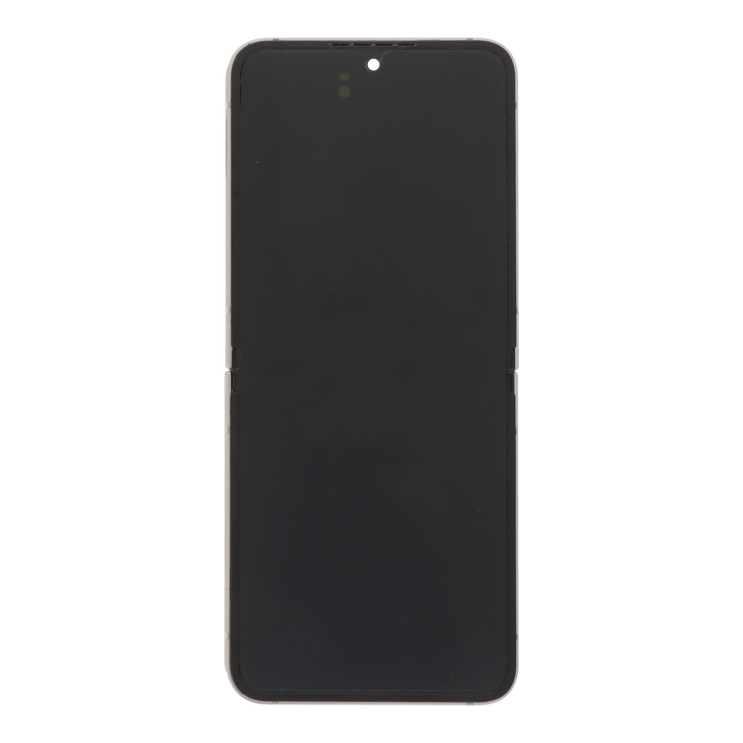 Screen Replacement With Frame for Samsung Galaxy Z Flip6 F741 F741B European Version Silver Premium(Third Party Glued)
