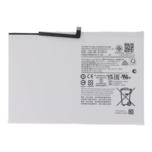 WT-S-W11 7040mAh Battery + Battery Adhesive for Samsung Galaxy Tab A9+ X210/X215/X216 OEM