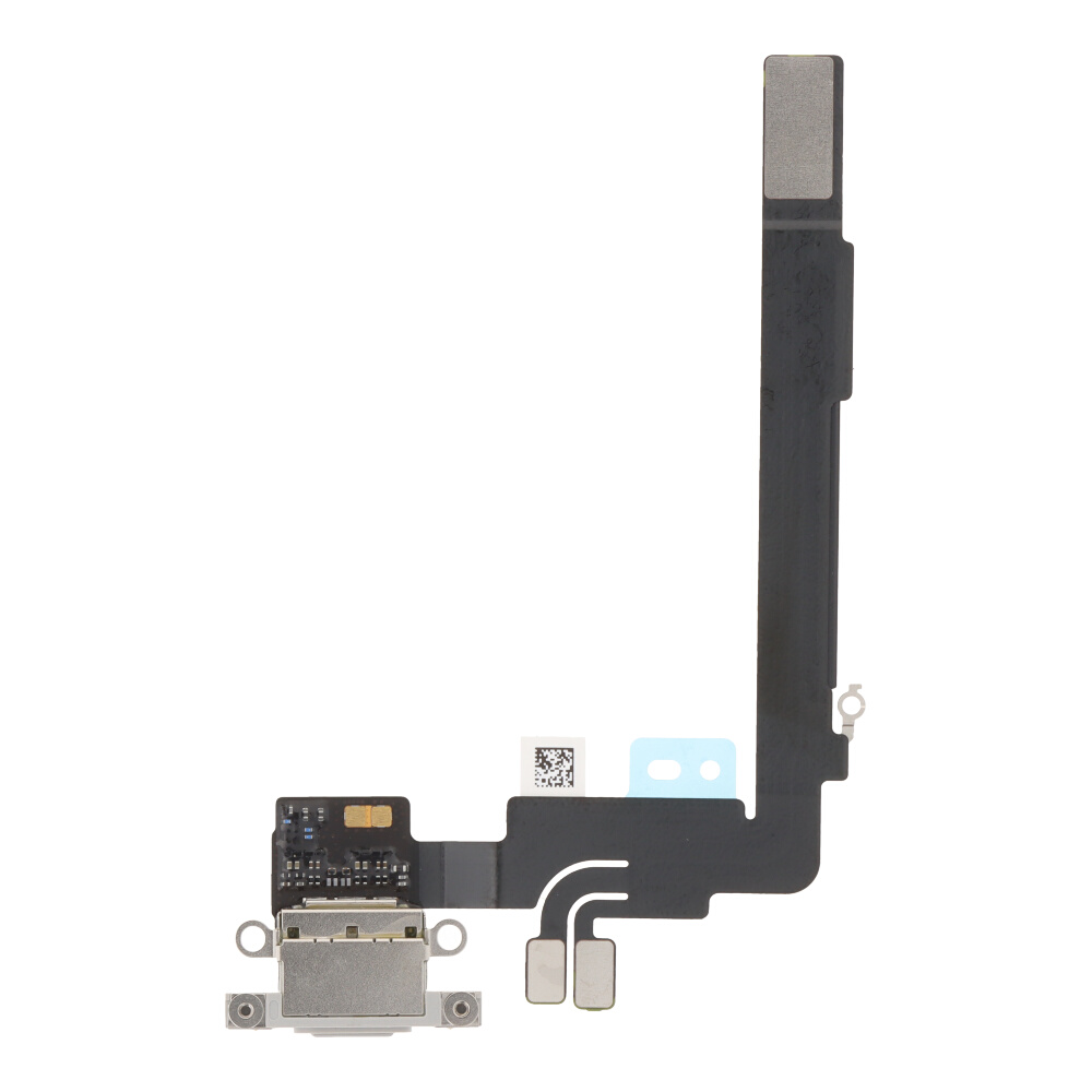 Charging Port Flex Cable for iPhone 16 Pro Max White Titanium Premium