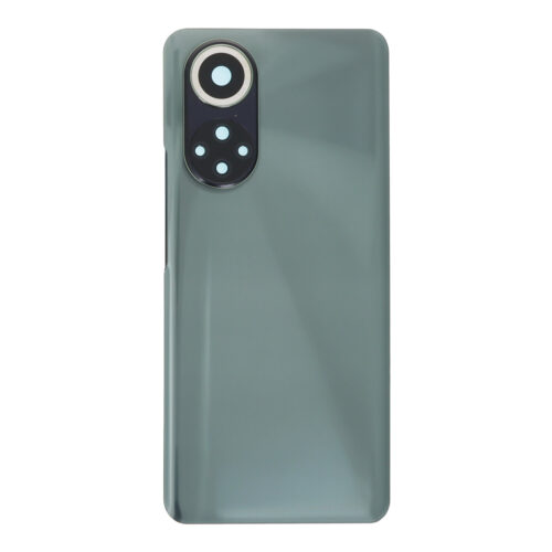 Battery Door + Battery Door Adhesive + Back Camera Lens and Bezel for Huawei Nova 9 Green without Logo HQ