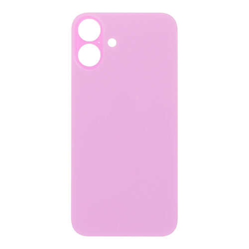 Battery Door with Adhesive for iPhone 16 Plus Large Hole Pink OEM