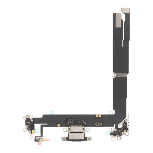 Charging Port Flex Cable for iPhone 16 Plus Black Premium