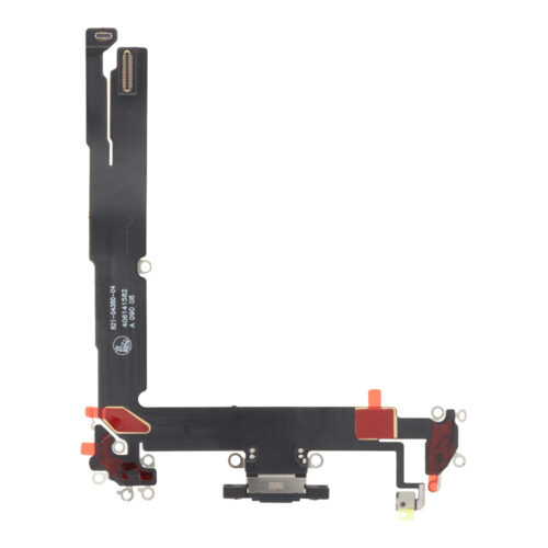 Charging Port Flex Cable for iPhone 16 Plus Black OEM