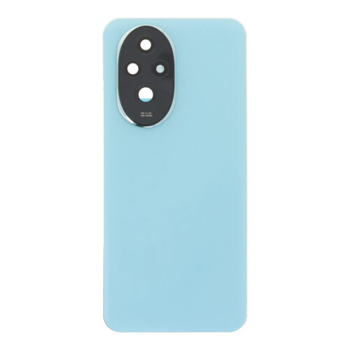 Battery Door + Battery Door Adhesive + Back Camera Lens and Bezel for Honor 200 Emerald Green HQ
