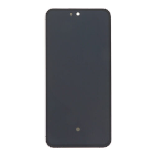 Screen Replacement With Frame for Samsung Galaxy S24 FE European Version OLED Silver HQ